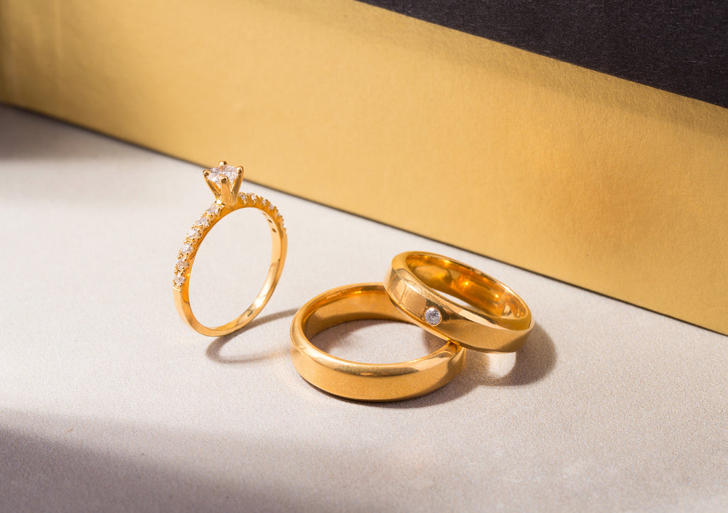 Complete Wedding + Engagement Ring Bundle