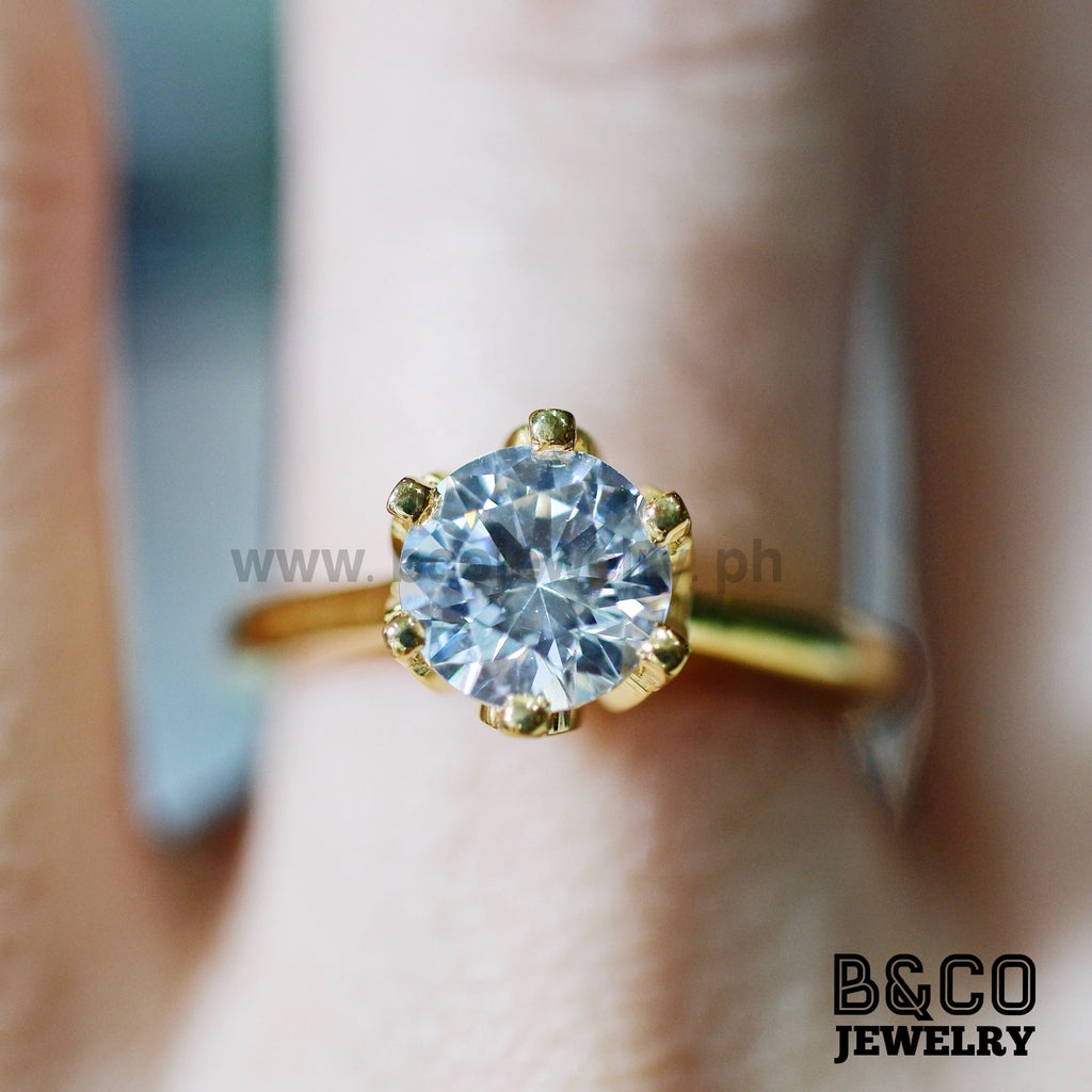 1.5ct Lotus Engagement Ring - B&Co Jewelry