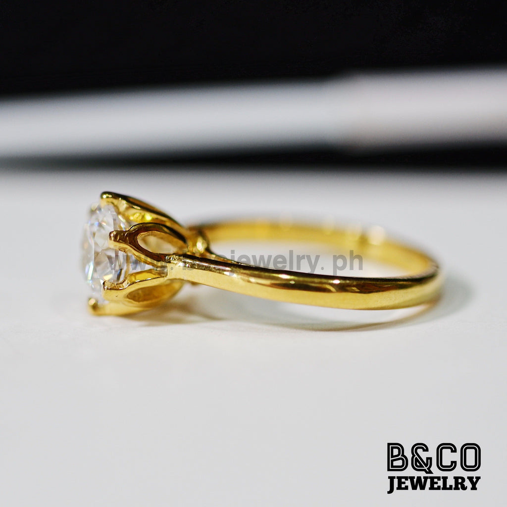 1.5ct Lotus Engagement Ring - B&Co Jewelry