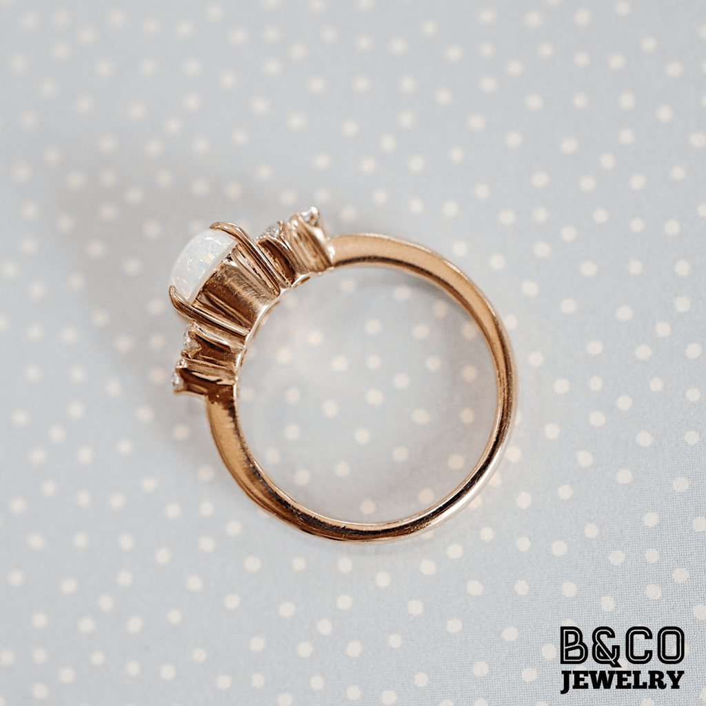 1.5ct Montmartre Opal Engagement Ring - B&Co Jewelry