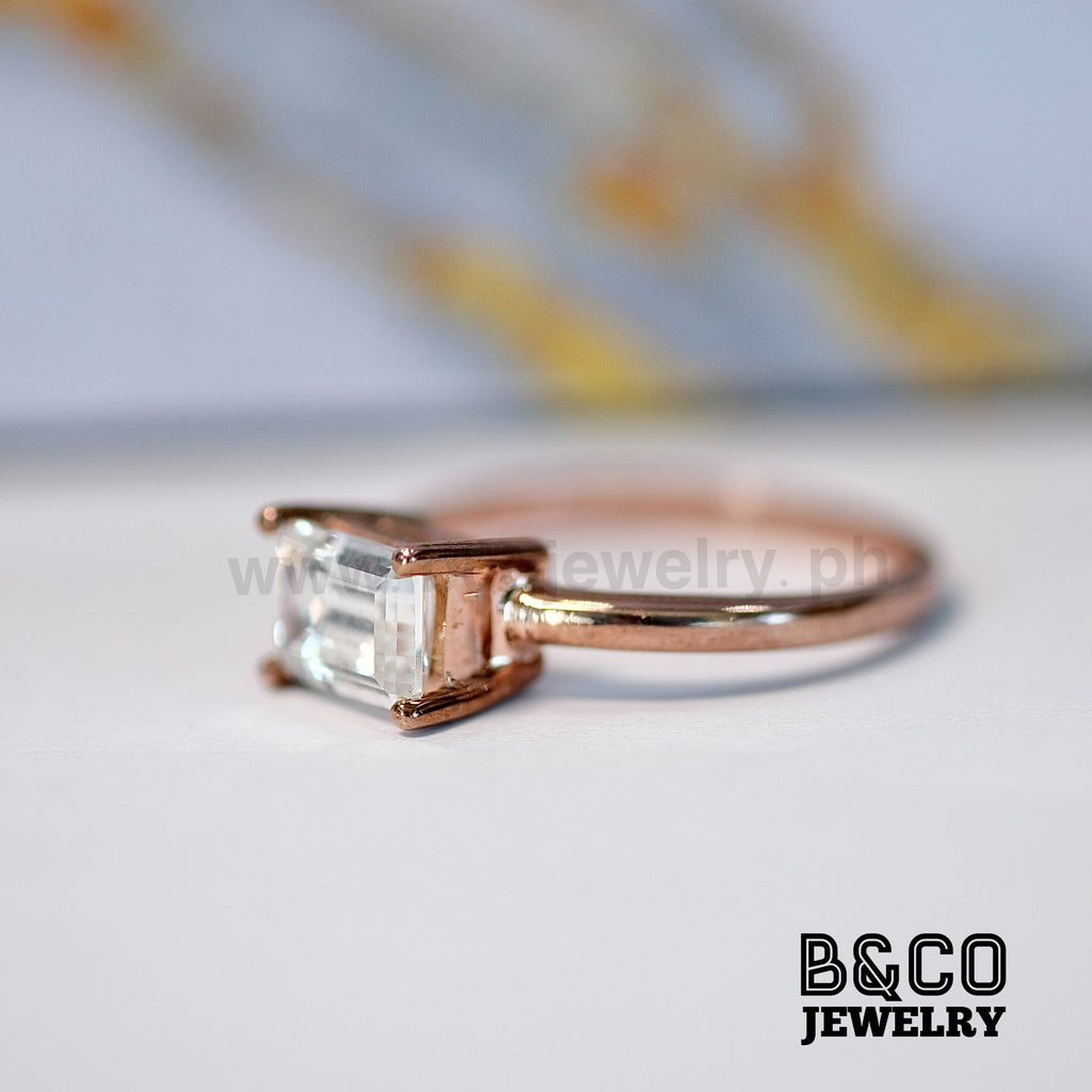 1ct Catania Solitaire Engagement Ring - B&Co Jewelry