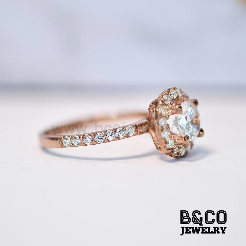 1ct Perugia Engagement Ring - B&Co Jewelry