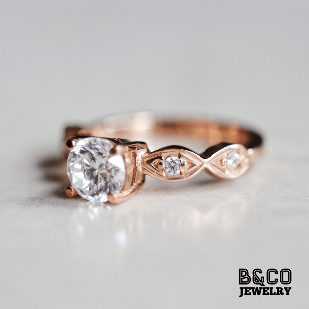 1ct Riga Engagement Ring - B&Co Jewelry