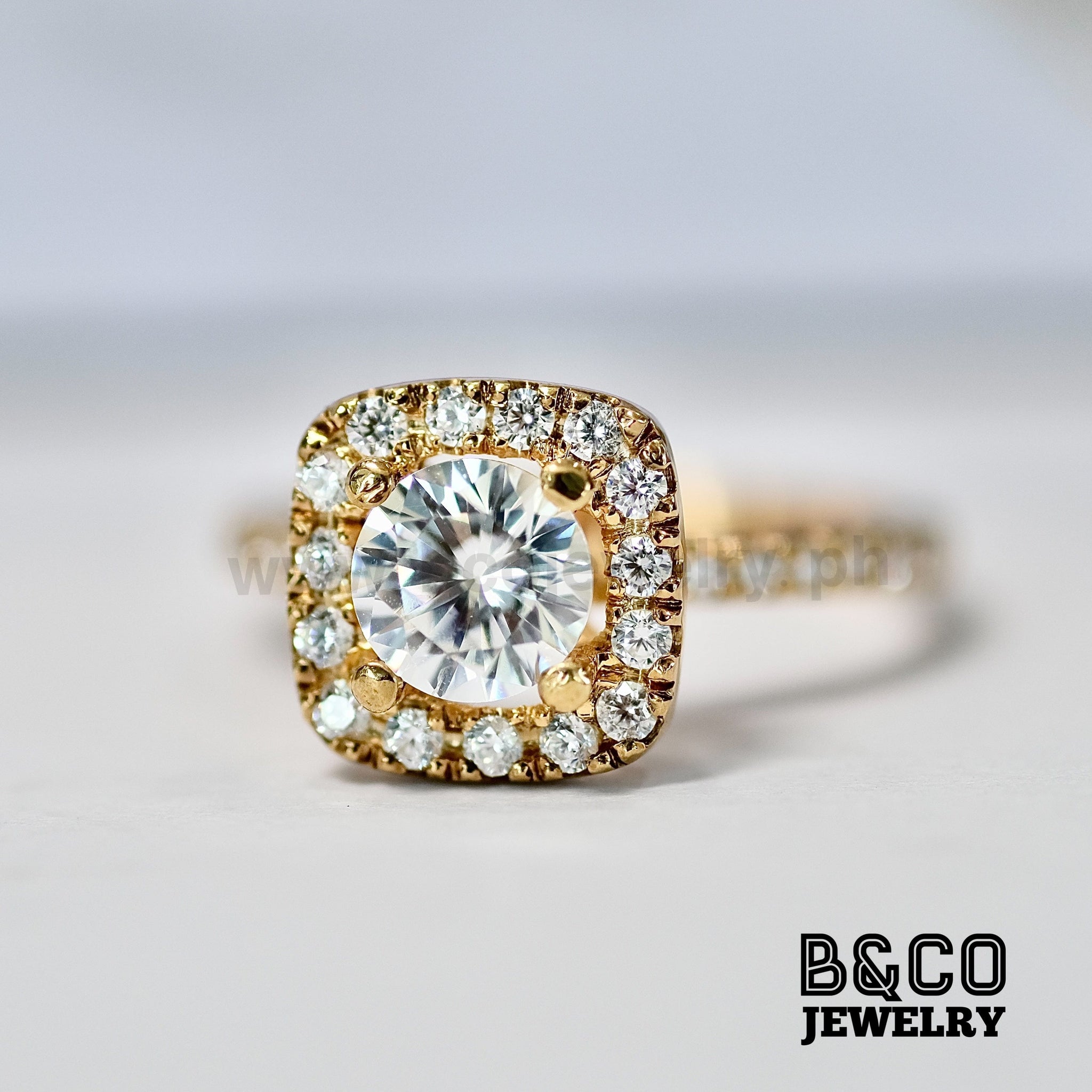 1ct Verona Engagement Ring B&Co Jewelry - Main Image