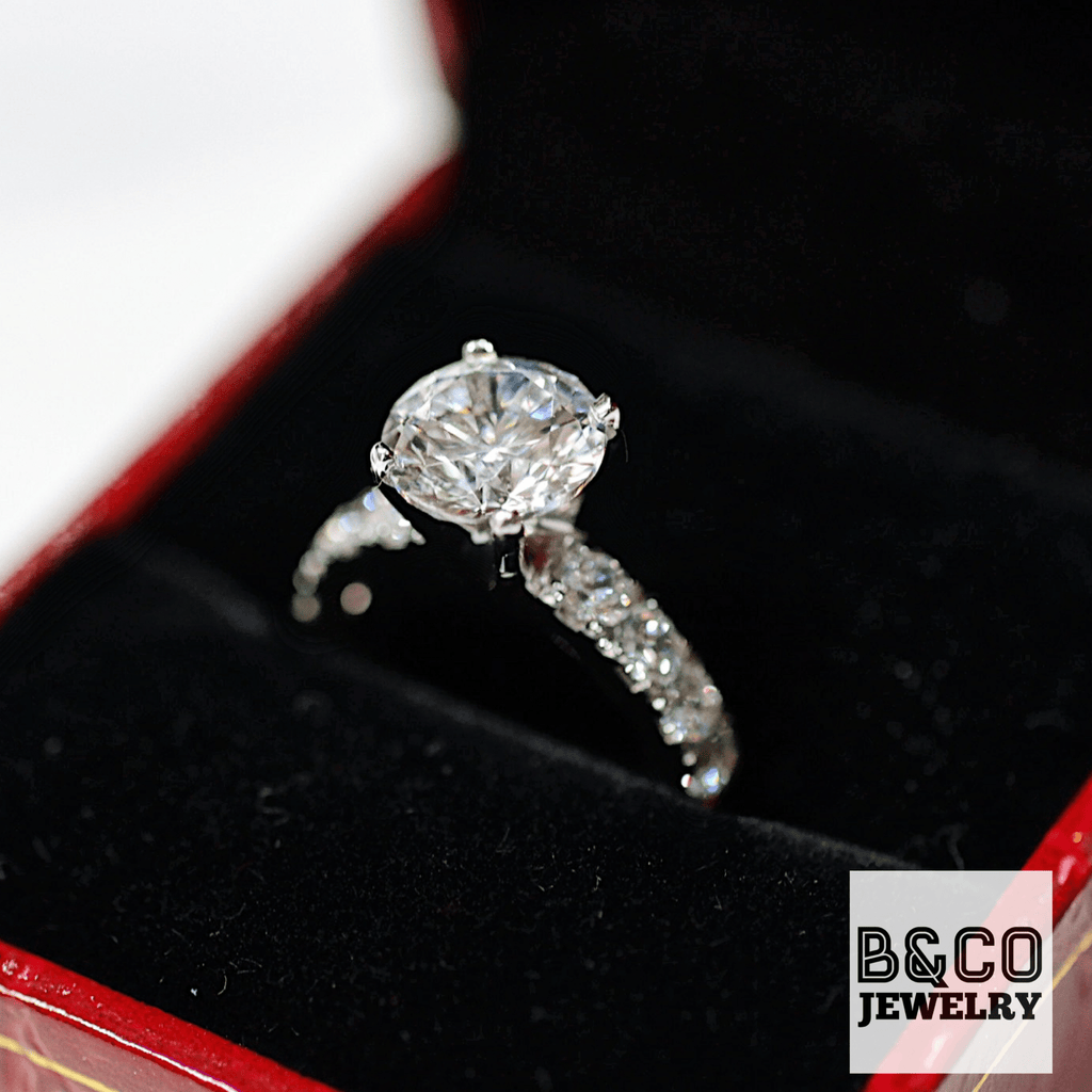 2ct Naxos Engagement Ring - B&Co Jewelry