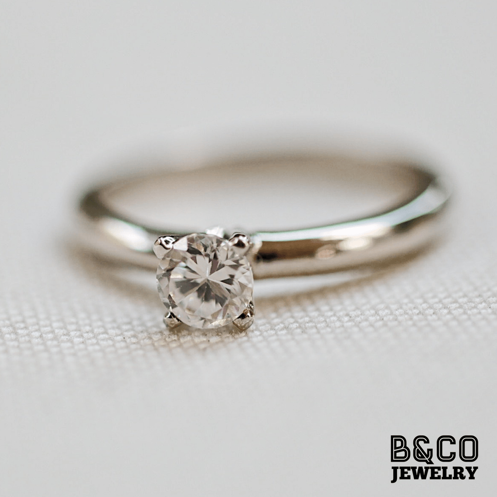 .30ct Solitaire Engagement Ring - B&Co Jewelry