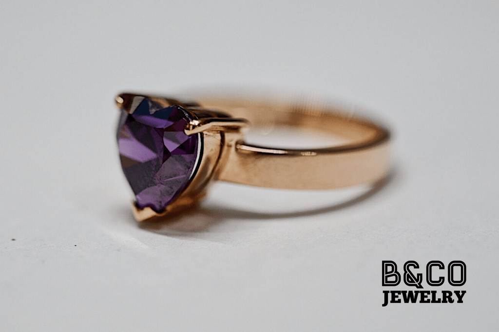 3ct Corazon Gemstone Engagement Ring - B&Co Jewelry