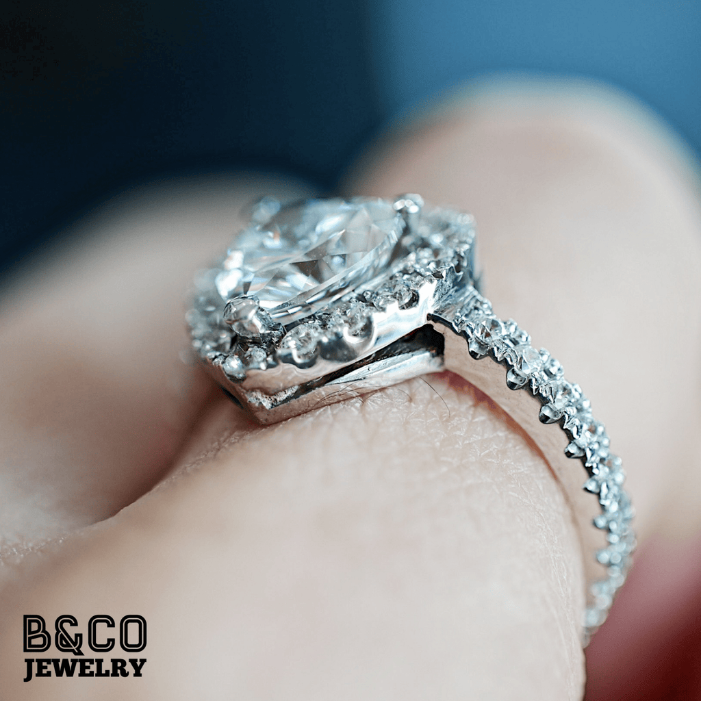 3ct Valentino Engagement Ring - B&Co Jewelry