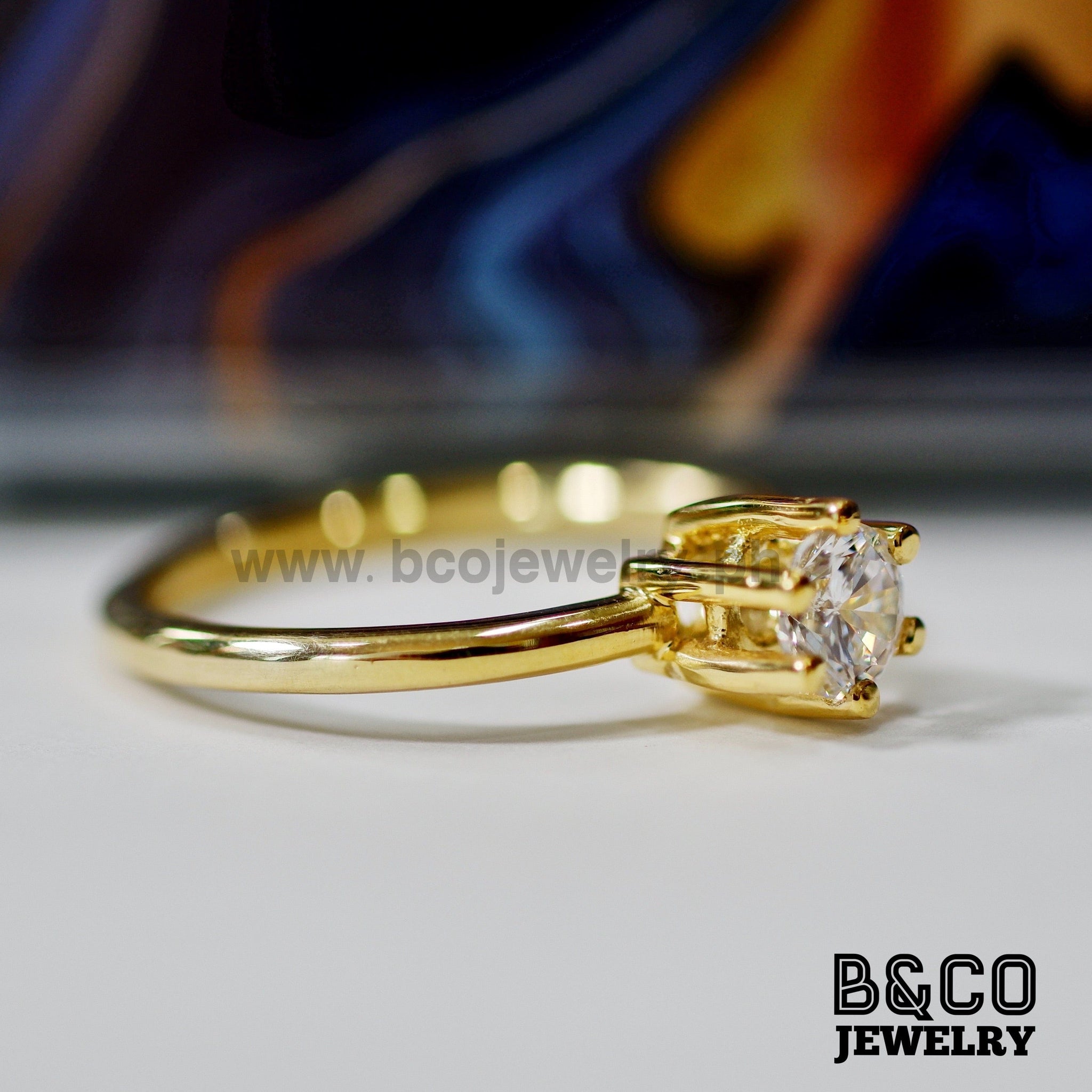 50ct Solitaire Engagement Ring B&Co Jewelry