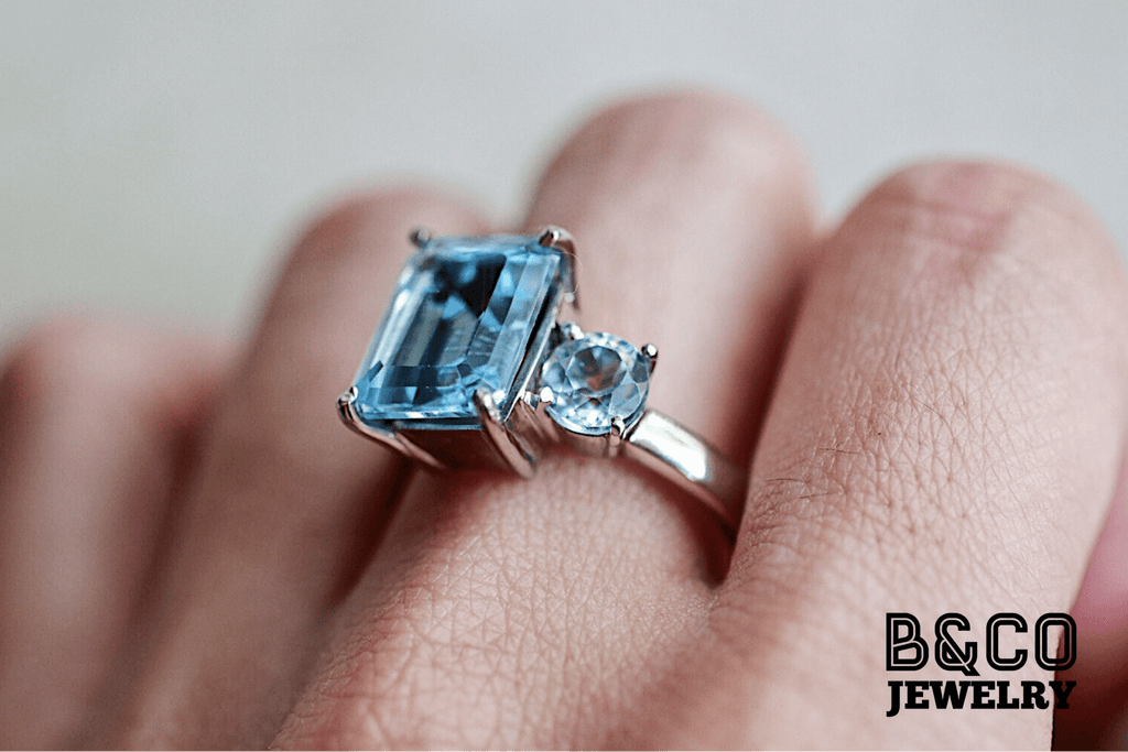 5ct Veneto Gemstone Engagement Ring - B&Co Jewelry