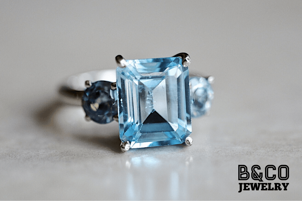 5ct Veneto Gemstone Engagement Ring - B&Co Jewelry