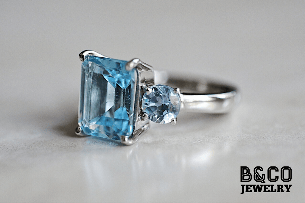 5ct Veneto Gemstone Engagement Ring - B&Co Jewelry