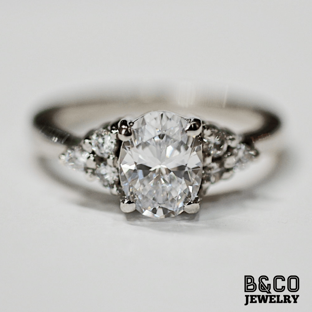 B&Co Jewelry Engagement Ring 1.5ct Lucerne Engagement Ring
