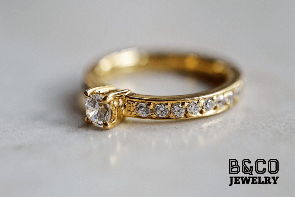 B&Co Jewelry Engagement Ring .30ct Navigli Engagement Ring