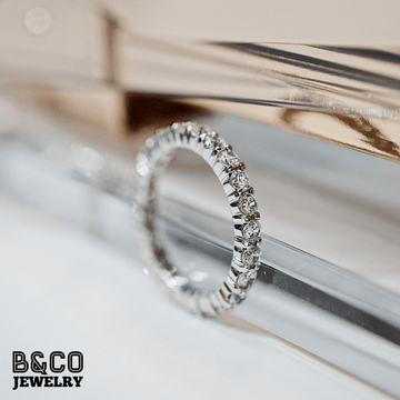 B&Co Jewelry Eternity Ring 3mm Rioja Eternity Ring