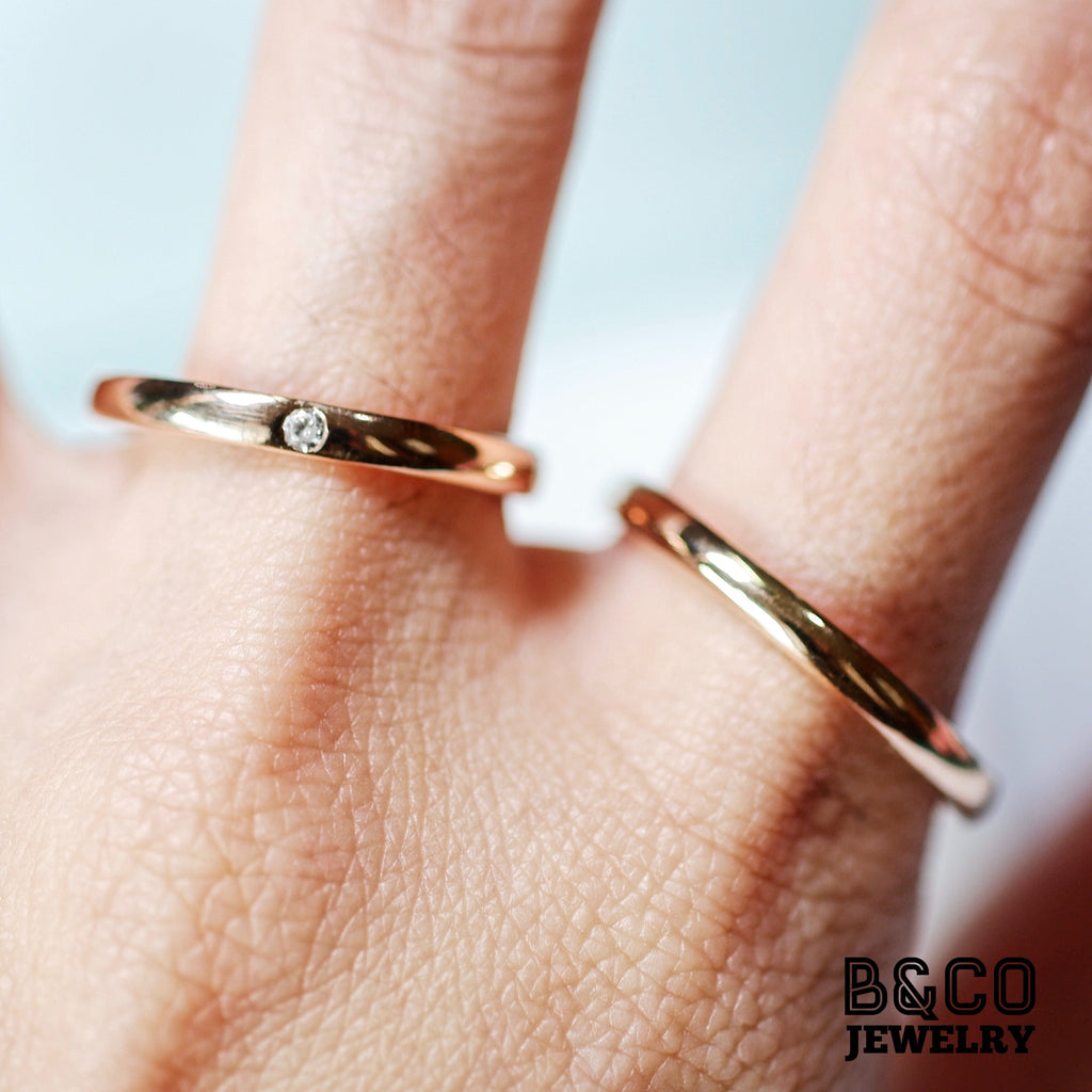 Faroe Wedding Rings - B&Co Jewelry