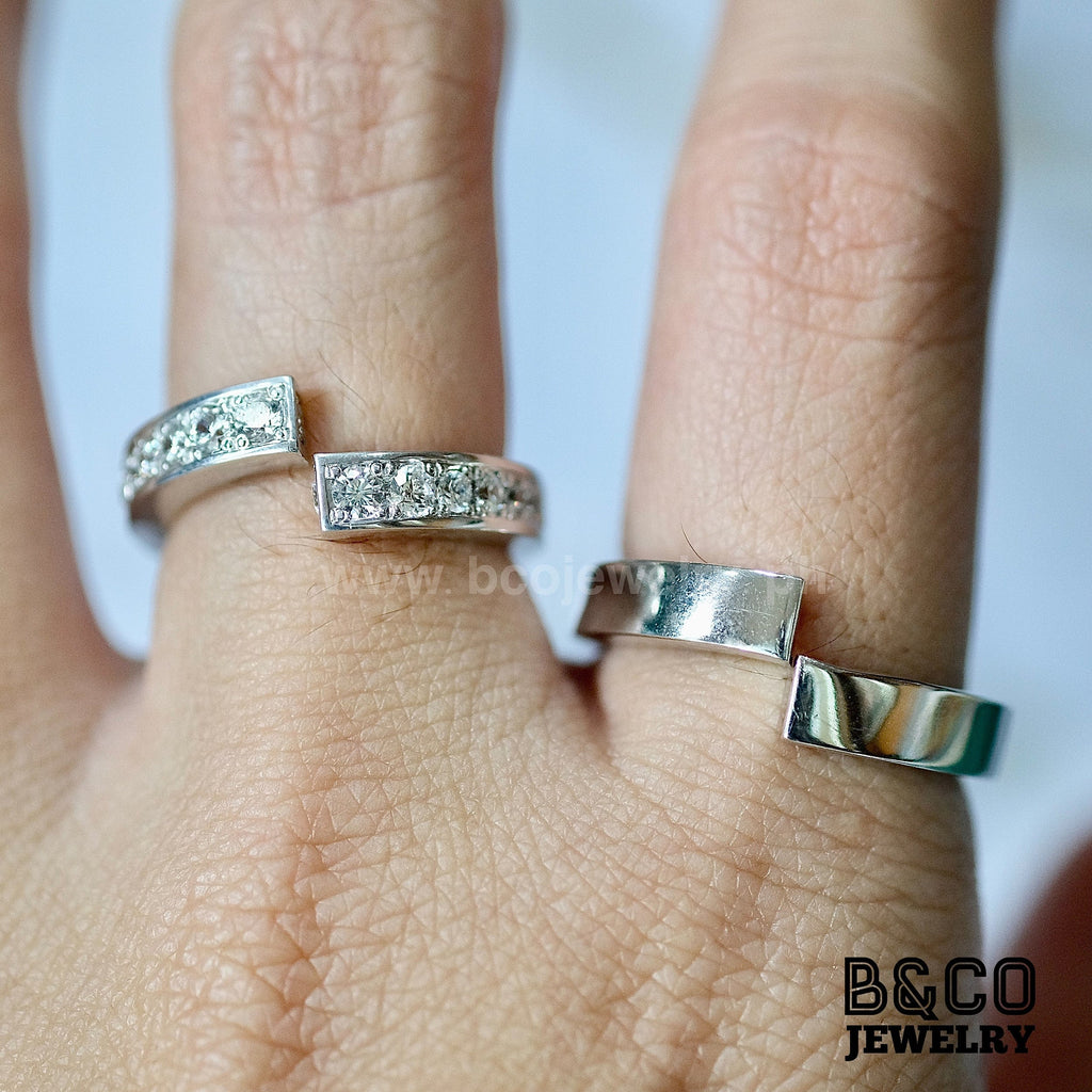 Infinity Wedding Rings - B&Co Jewelry