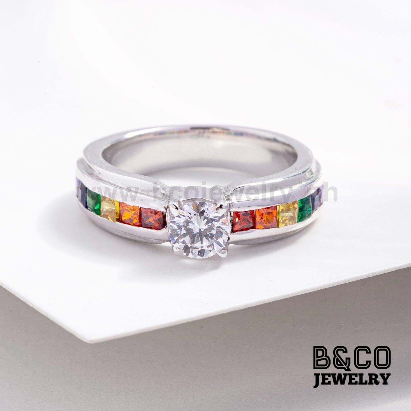 Ppride Ring LGBTQ+ Pride Rings ๐ณ๏ธโ๐ | B&Co Jewelry