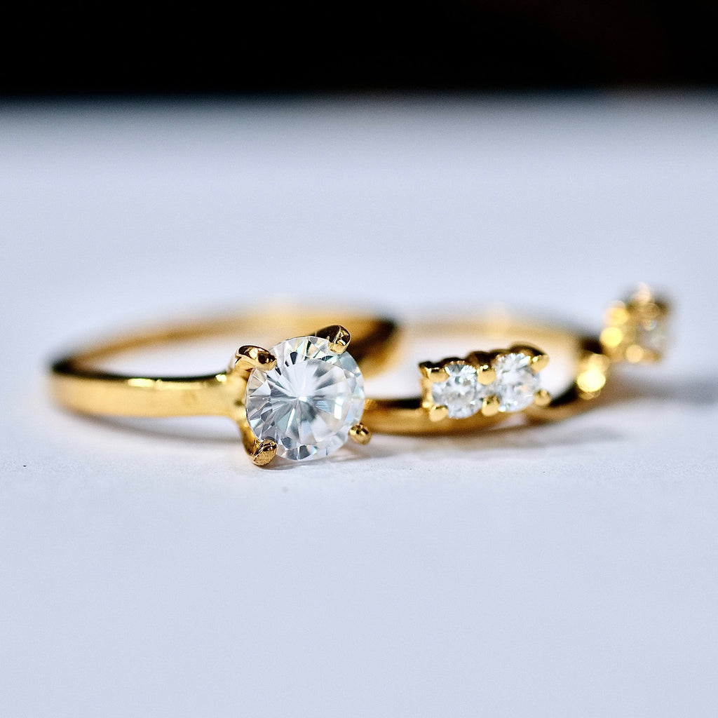 Mallorca Engagement Ring Enhancer Set - B&Co Jewelry