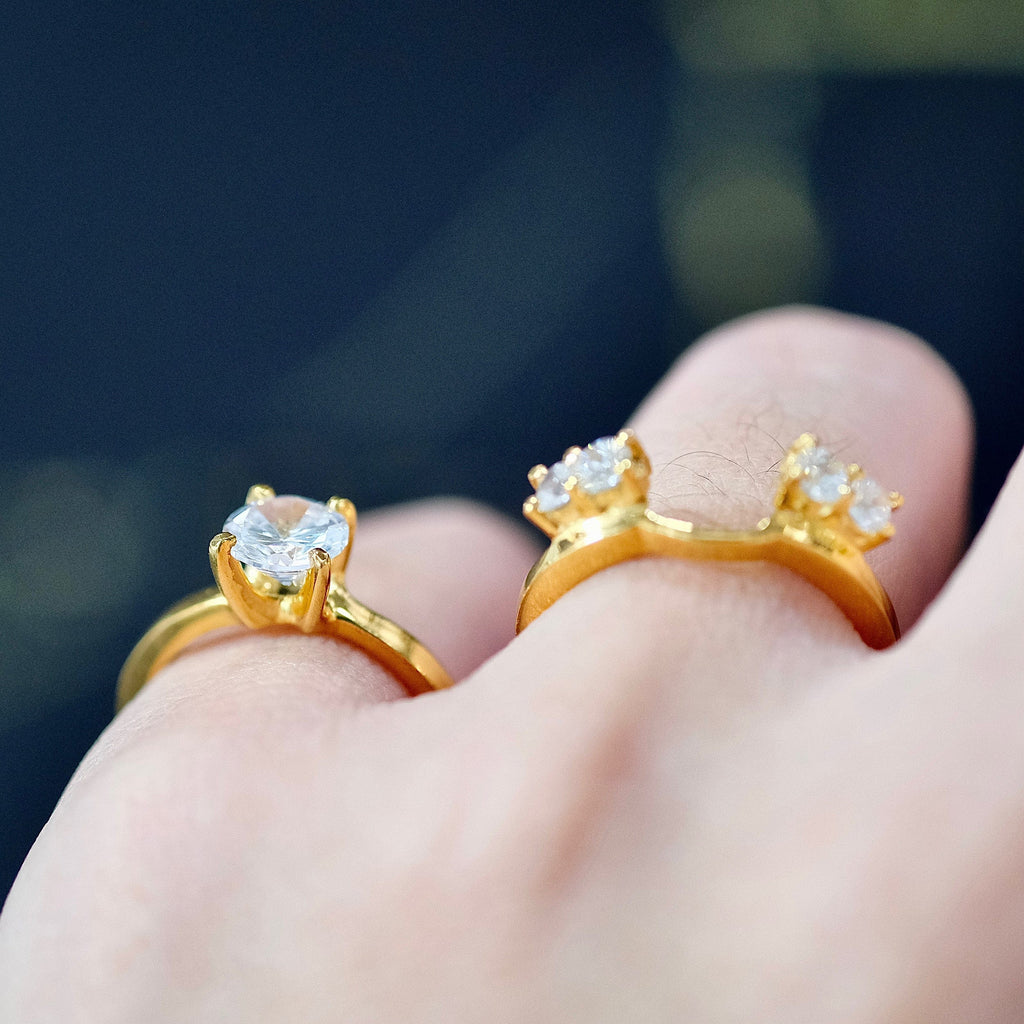 Mallorca Engagement Ring Enhancer Set - B&Co Jewelry