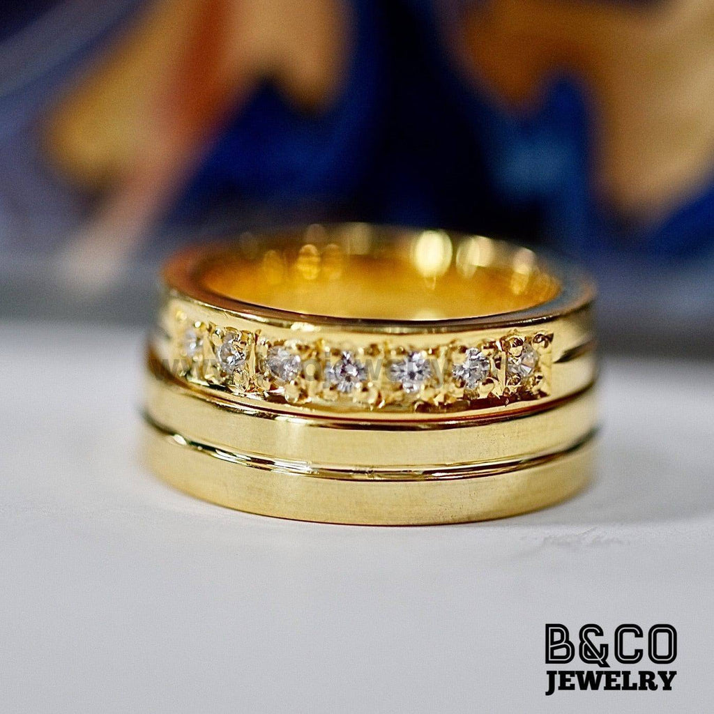 Orvieto Wedding Rings - B&Co Jewelry
