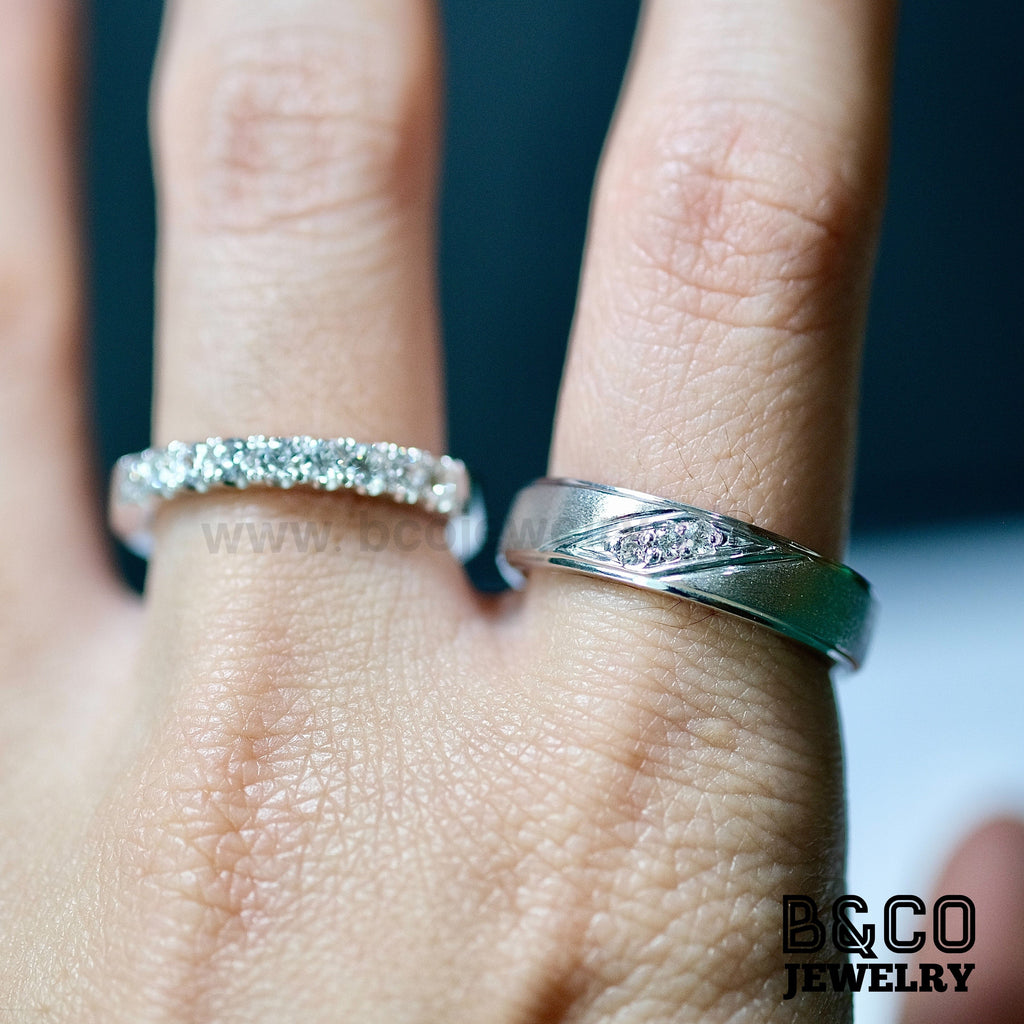 Petite Venise Wedding Rings - B&Co Jewelry