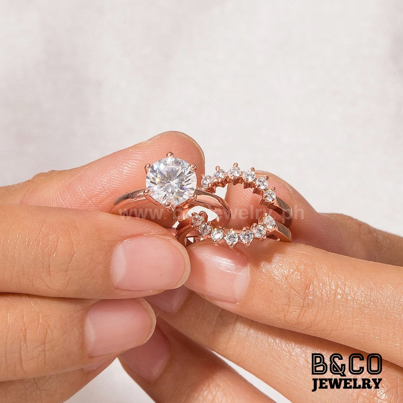 Tours Engagement Ring Enhancer Set - B&Co Jewelry