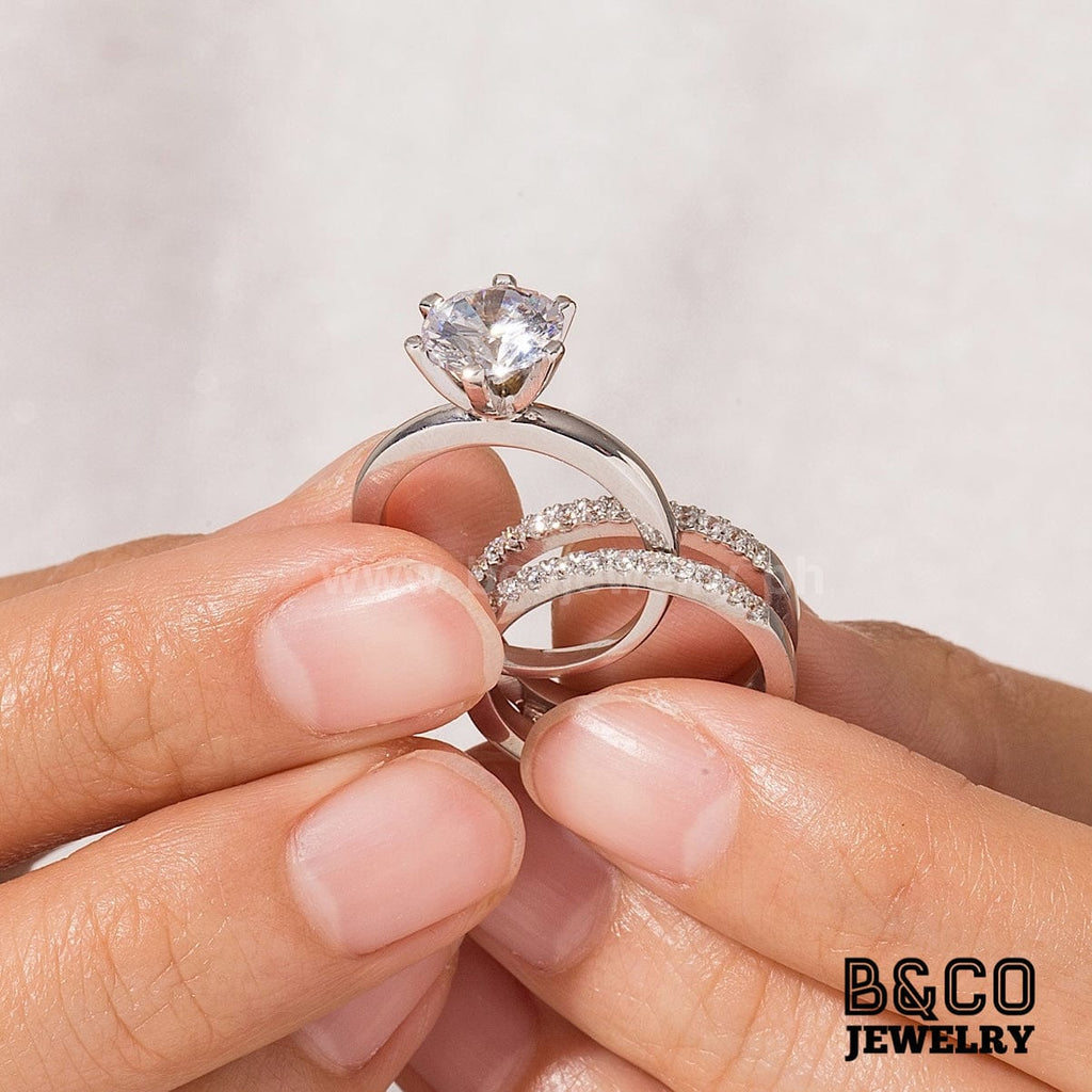 Verdon Engagement Ring Enhancer Set - B&Co Jewelry