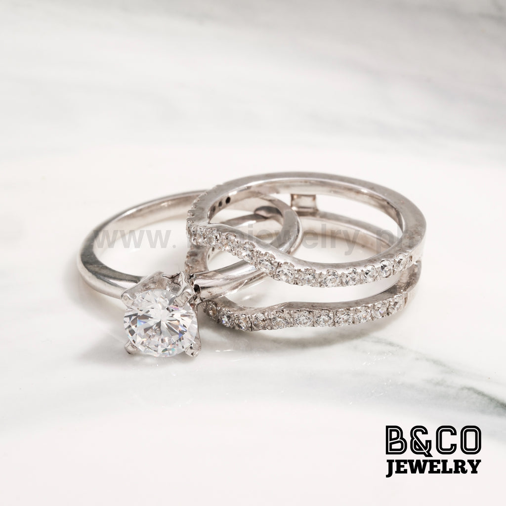 Pompei Engagement Ring Enhancer Set - B&Co Jewelry