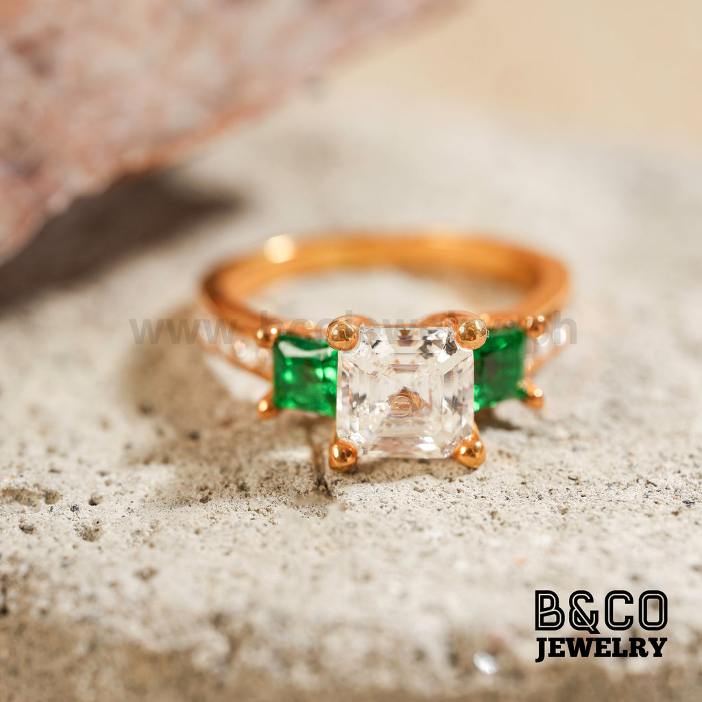 3ct Anzio Engagement Ring (Semi Machine Made) - B&Co Jewelry