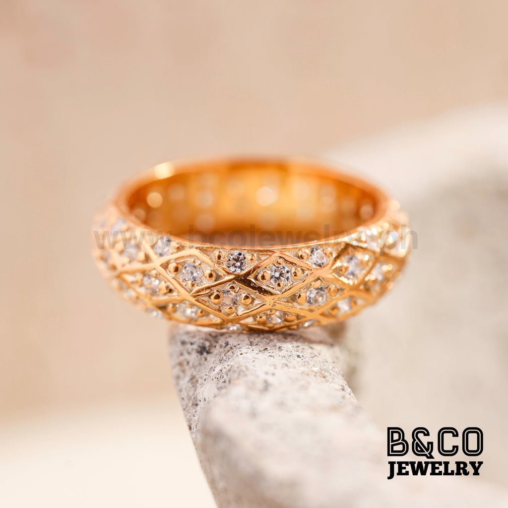 Trento Eternity Ring (Semi Machine Made) - B&Co Jewelry