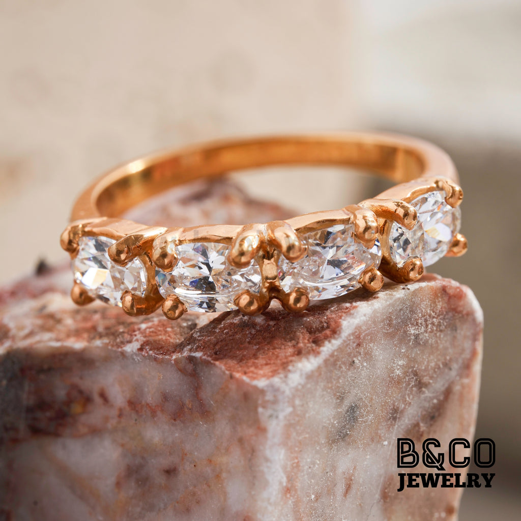 Rimini Wedding Band Solo (Semi Machine Made) - B&Co Jewelry