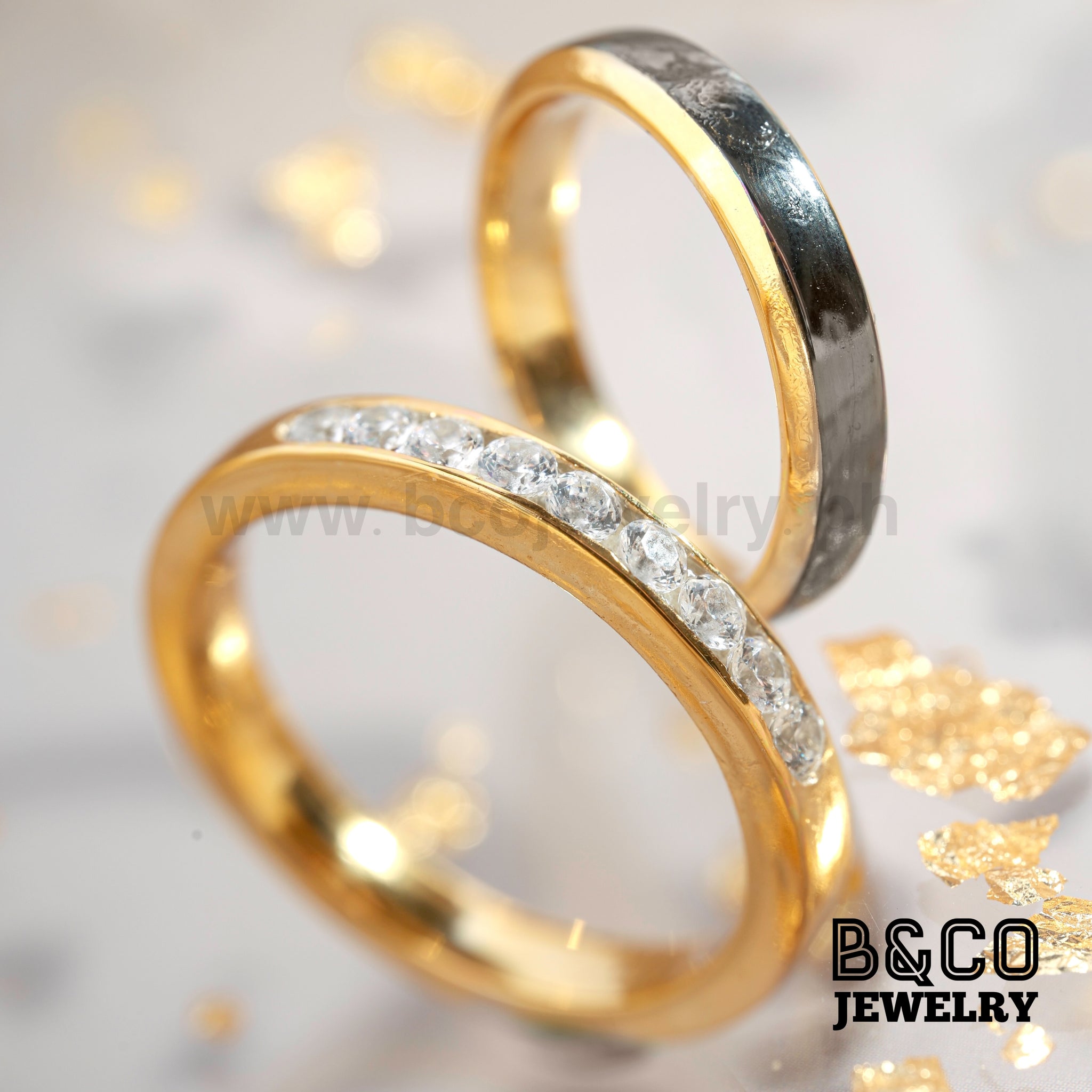 Argos Code Black Wedding Rings B&Co Jewelry