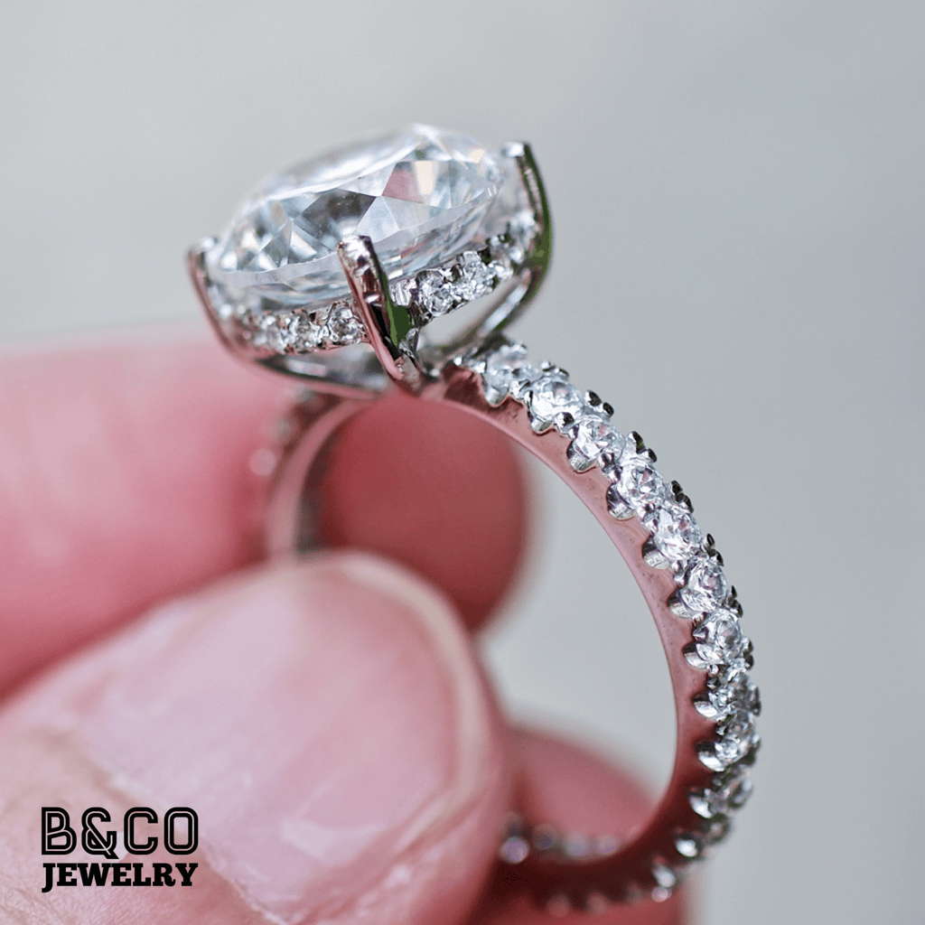 B&Co Jewelry Engagement Ring 4ct Verbier Engagement Ring