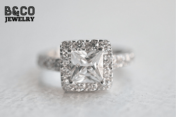 B&Co Jewelry Engagement Ring 4ct Iseo Engagement Ring