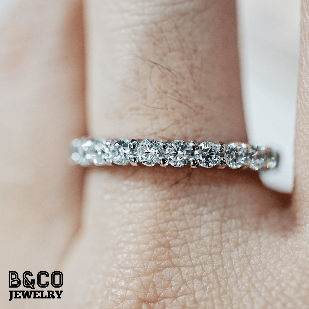 Diamond Eternity Rings - The Jewelry Exchange | Direct Diamond Importer