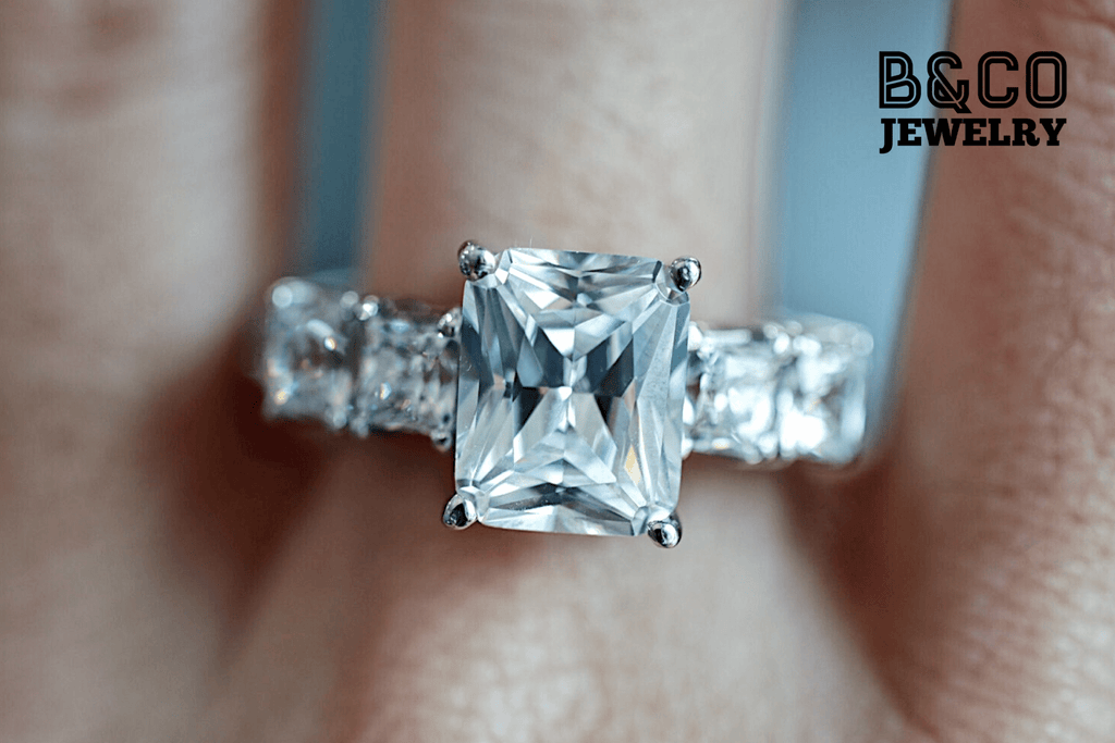 B&Co Jewelry Engagement Ring 3ct Picasso Engagement Ring