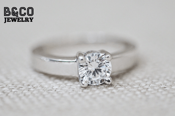 B&Co Jewelry Engagement Ring 1ct Cadiz Engagement Ring