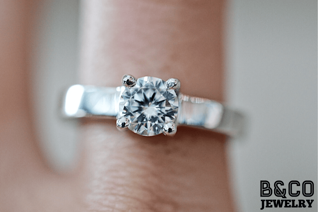 B&Co Jewelry Engagement Ring 1ct Cadiz Engagement Ring