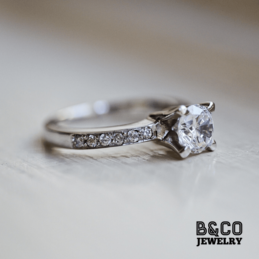 B&Co Jewelry Engagement Ring 1ct Portree Engagement Ring
