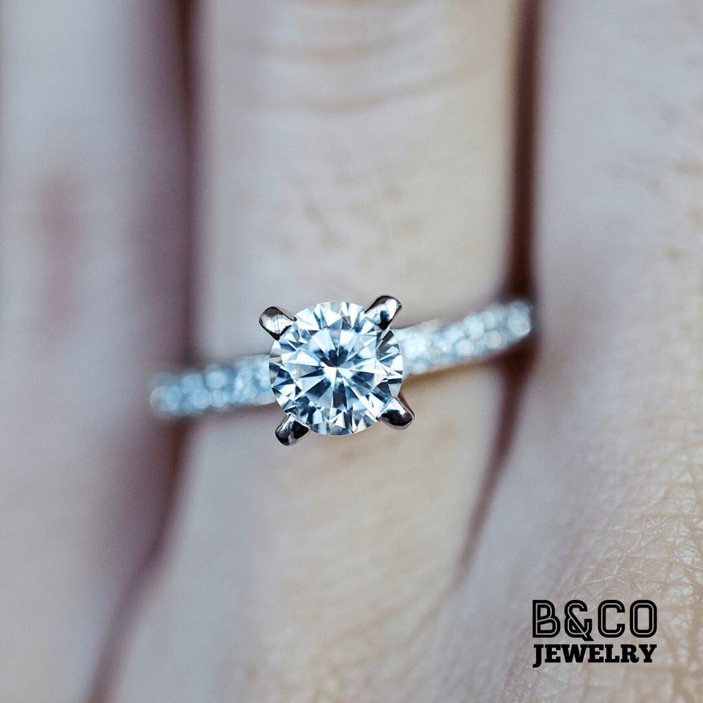 B&Co Jewelry Engagement Ring 1ct Portree Engagement Ring