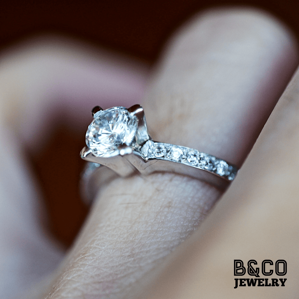 B&Co Jewelry Engagement Ring 1ct Portree Engagement Ring