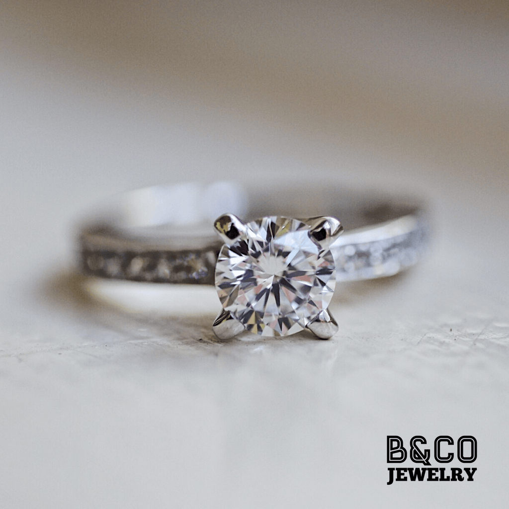 B&Co Jewelry Engagement Ring 1ct Portree Engagement Ring