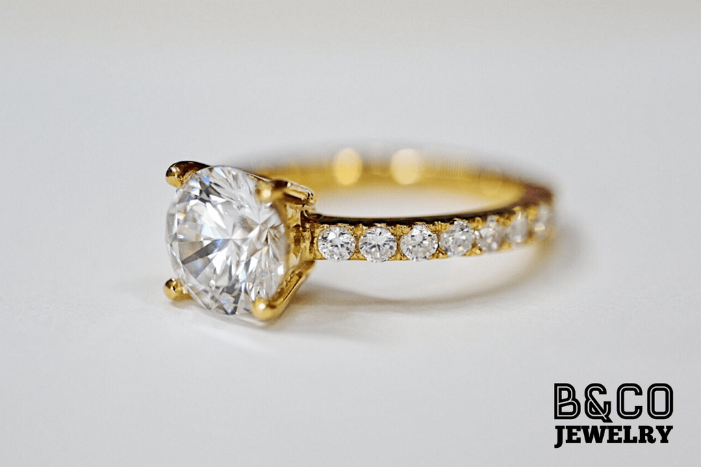 B&Co Jewelry Engagement Ring 2ct Albarracin Engagement Ring