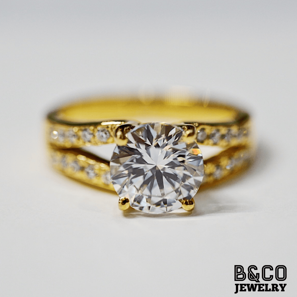 B&Co Jewelry Engagement Ring 2ct Heraklion Engagement Ring