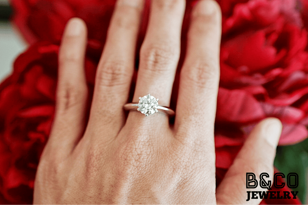 B&Co Jewelry Engagement Ring 2ct Sevilla Engagement Ring