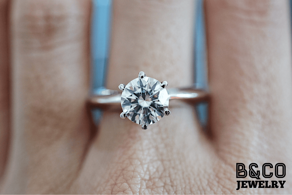 B&Co Jewelry Engagement Ring 2ct Sevilla Engagement Ring