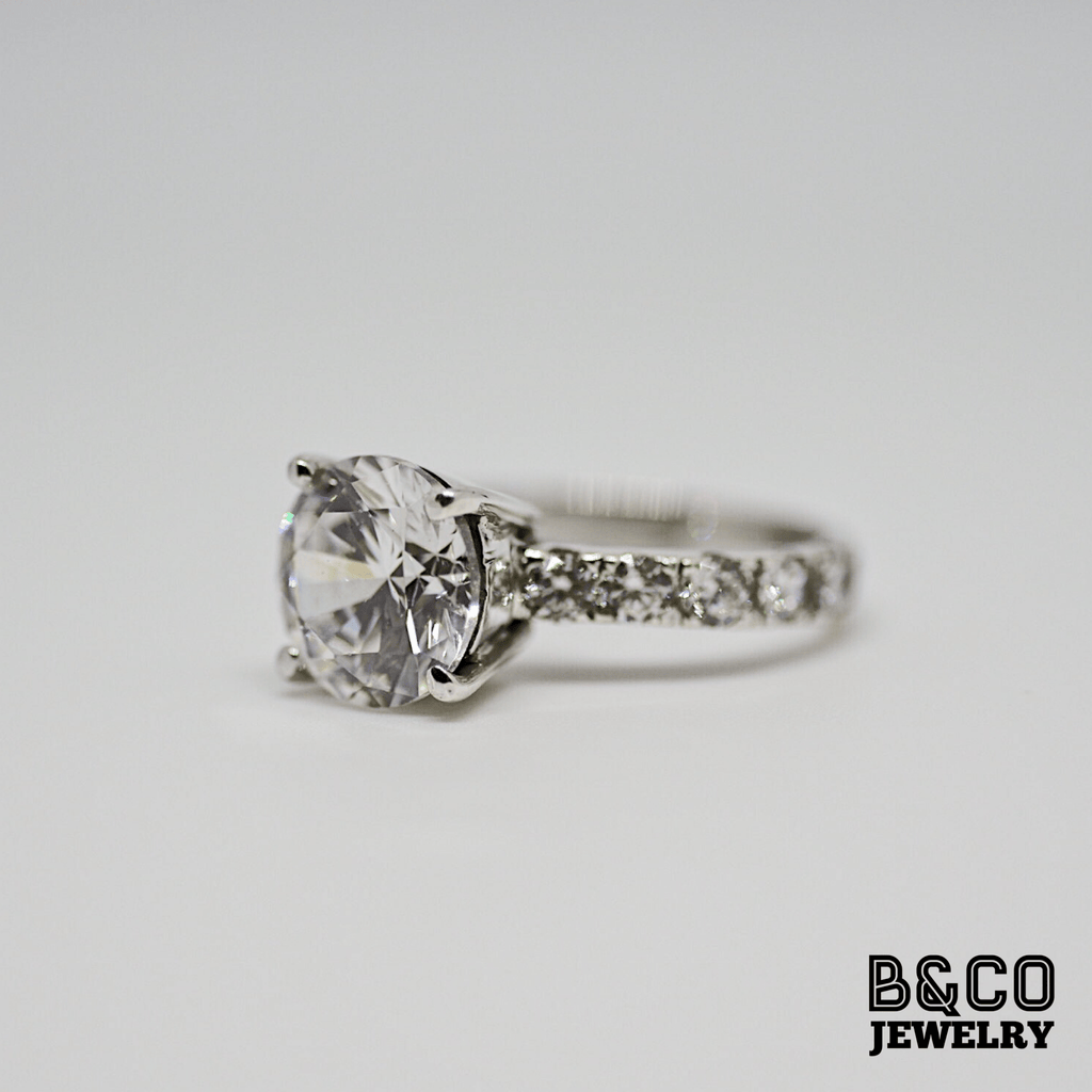 B&Co Jewelry Engagement Ring 3ct Milan Engagement Ring