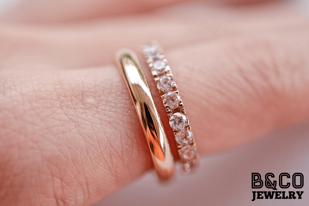 B&Co Jewelry Wedding Ring Minimalist Uno Wedding Rings