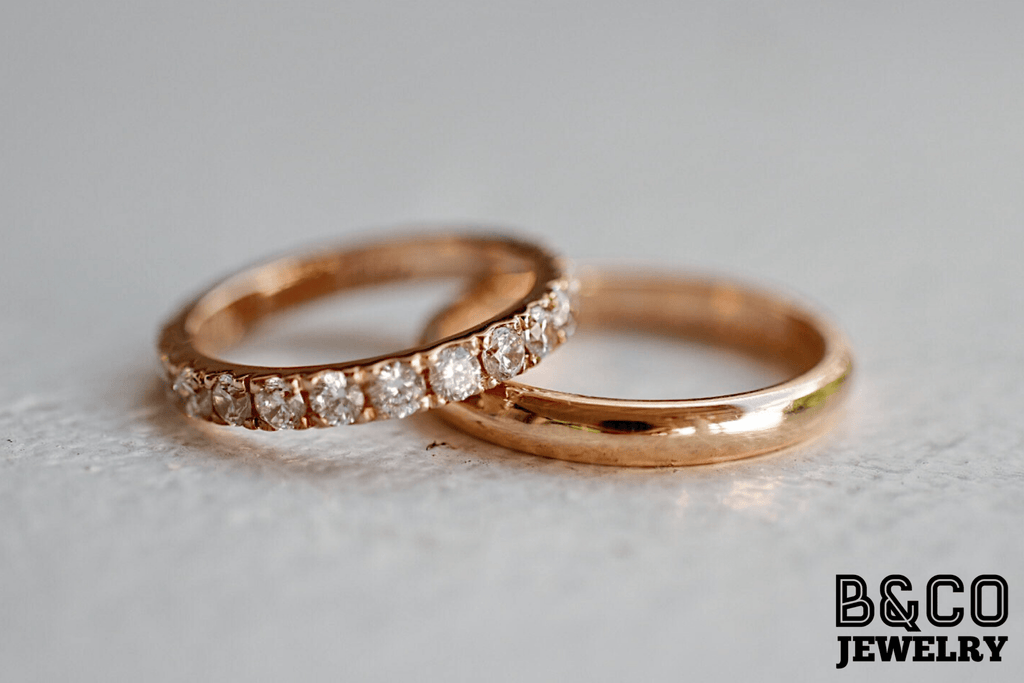 B&Co Jewelry Wedding Ring Minimalist Uno Wedding Rings